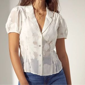 Aritzia brand blouse